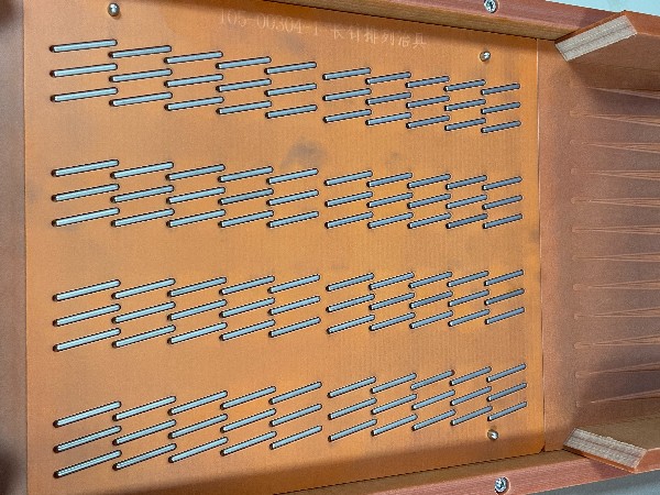 密封燒結引線自動排列案例